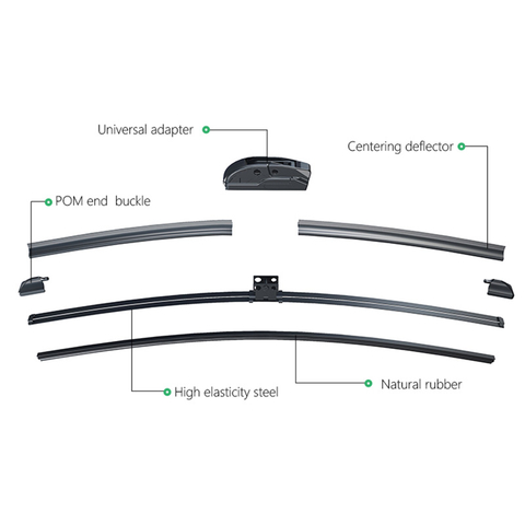 S059 Flat Wiper Blades