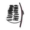 S807 FLAT WIPER BLADE WITH MULTI-ADAPTERS